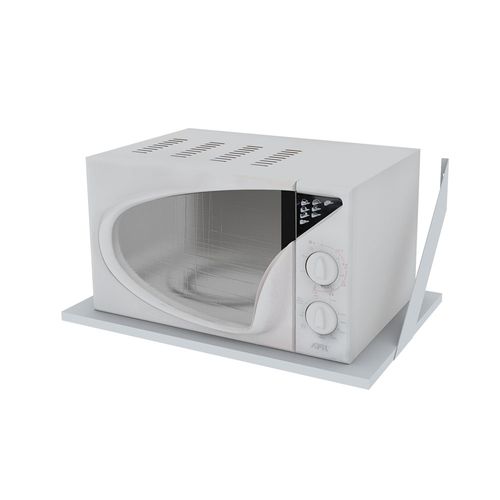 Estante Kit Melamina Con Soporte Blanco 60X1,5X40Cm Centro Estant