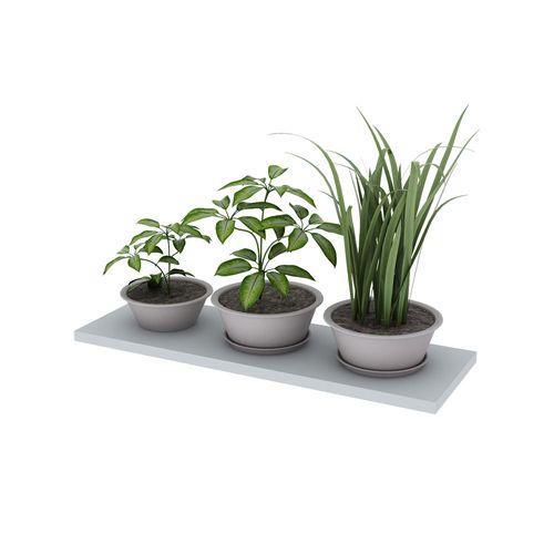 Estante Flotante Slim Blanco 60X1,5X20Cm Centro Estant