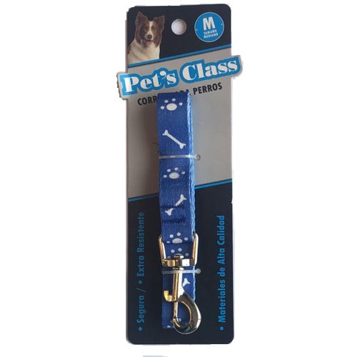 Correa Pet'S Class Patitas Y Huesitos Medium