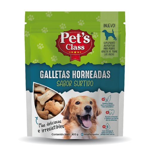 Galletitas Para Perro Pet's Class Sabor Surtido x50 Gr