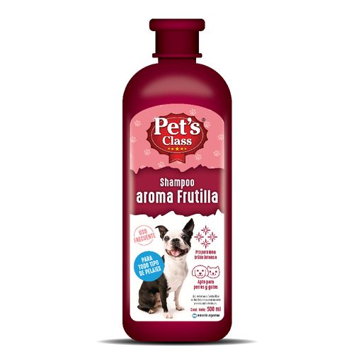 Shampoo Pet's Class Frutilla x500 Cm3