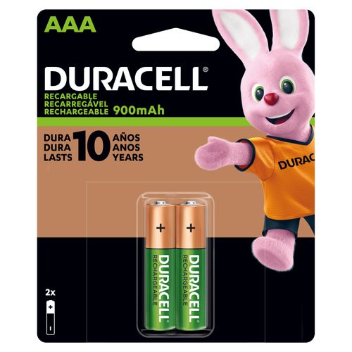 Pila Recargable AAA X 2 Duracell