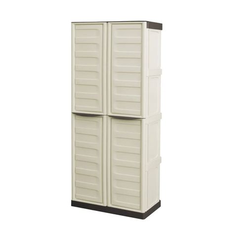 Gabinete Marfil Escobero 70x39x165 Cm Sc Metalúrgica