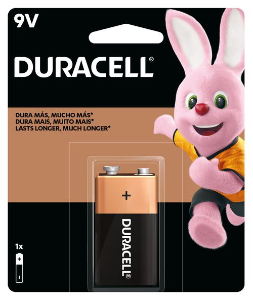 Bateria Alcalina 9 V Duracell