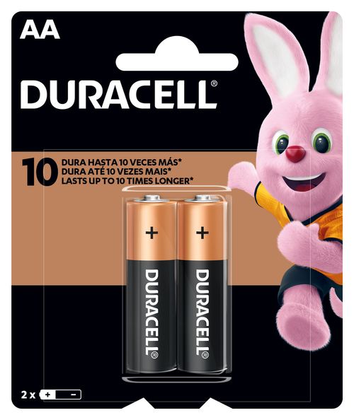 Pila duracell alcalina aa 2 un