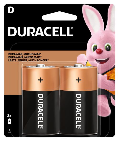 Pila Alcalina D 2 Un Duracell