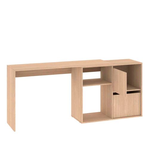 Escritorio Modular  126.5X86.4X73.2 Cm Roble Dielfe