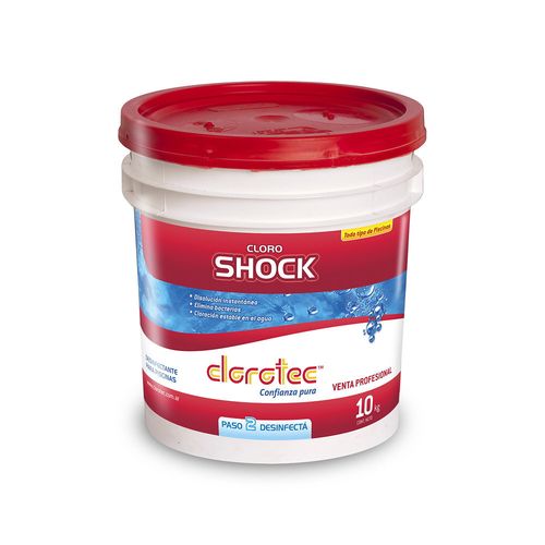 Cloro Granulado Shock 10 Kg Hth Clorotec