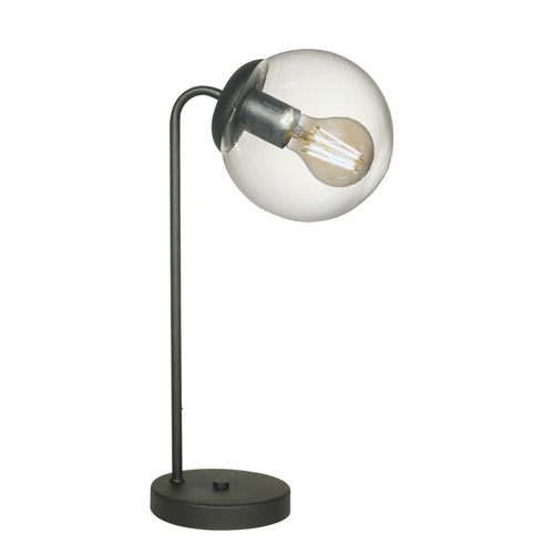 Lampara Escritorio Valu 1 Luz E27 Negro Don Bell