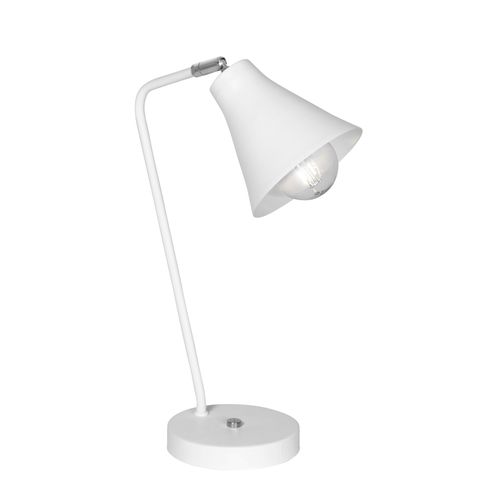 Lampara Escritorio Campo 1 Luz E27 Blanco Don Bell