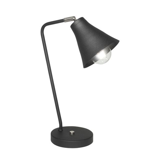 Lampara Escritorio Campo 1 Luz E27 Negro Don Bell
