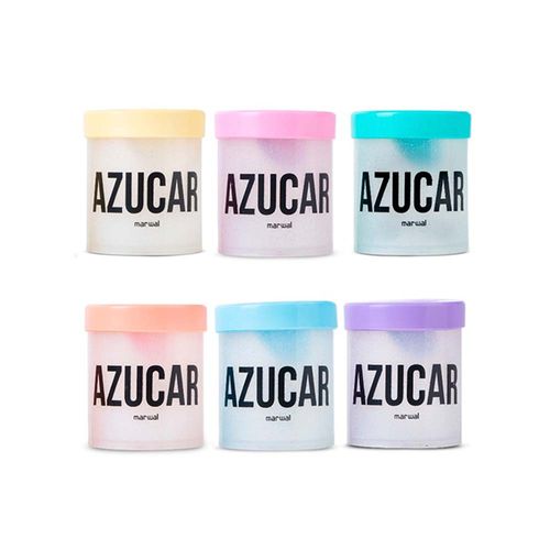 Lata Azucarera Vertedor Plastico Glitter Marwal