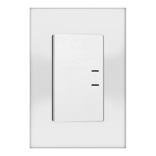 Linea Armada Platinum 1 Interruptor Comb Teclon Blanco Jeluz