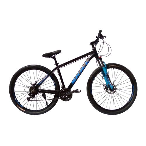 bicicleta r29 aluminio 21v negra-azul Skil