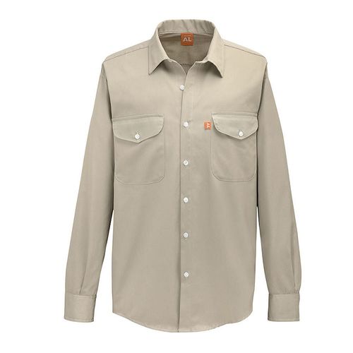 camisa beige aire libre t40