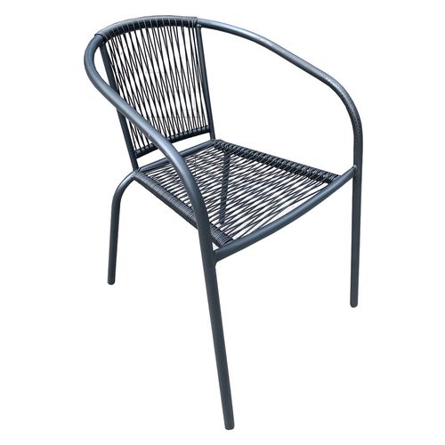 Silla Leónidas negra Outzen