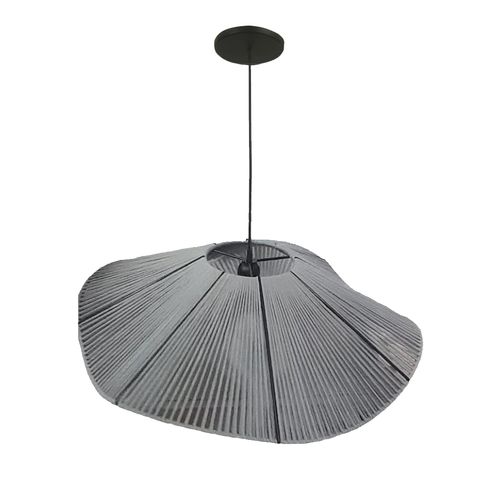 Colgante Capelina 1L E27 Gris 60 Cm Liguen