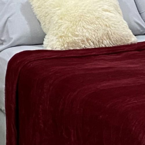 Manta frazada lisa teddy 1 1/2 155x235