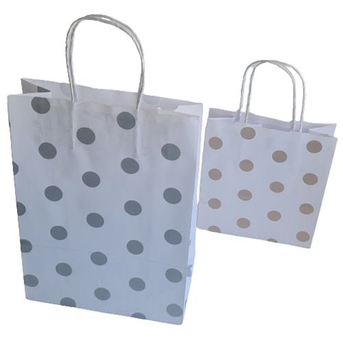 Bolsa De Papel Lunares 22X10X30Cm