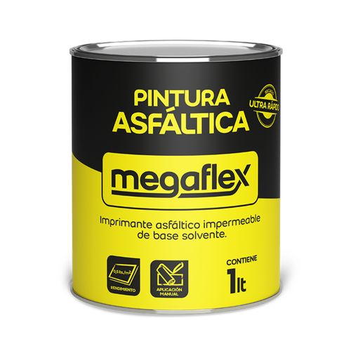 Pintura Asfáltica Premium 1 L Megaflex