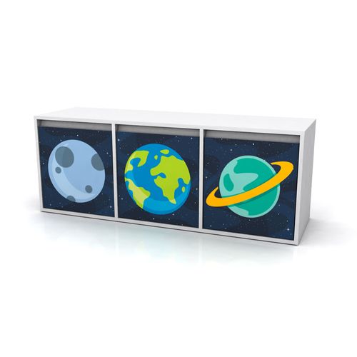 Organizador Infantil Astronauta 120X35X45 Cm Muebles Gacela