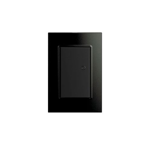 Linea Armada Quadra Teclón 1 Interruptor Negro Teclastar