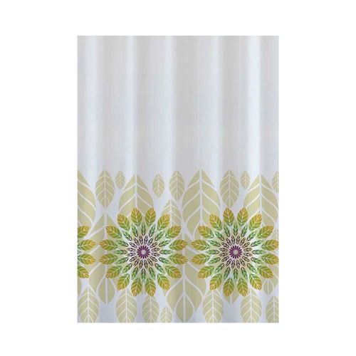 Cortina De Baño Estampada Mandala H