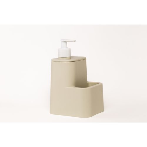 dosificador plastico beige