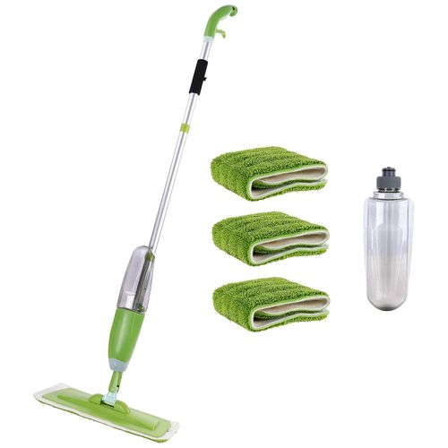 mopa de acero con spray