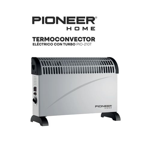 termoconvector electrico pioneer 2000wts