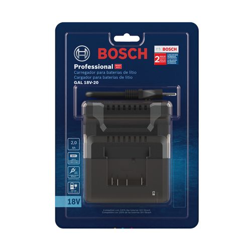 Cargador De Baterias 18V GAL 18V-20 Bosh