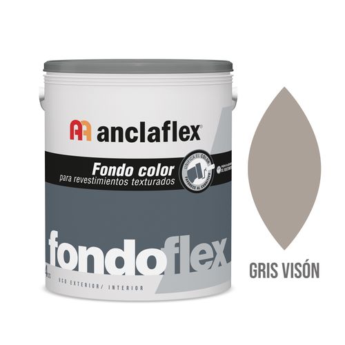 Base Fondoflex Color Gris Vison X 4 L