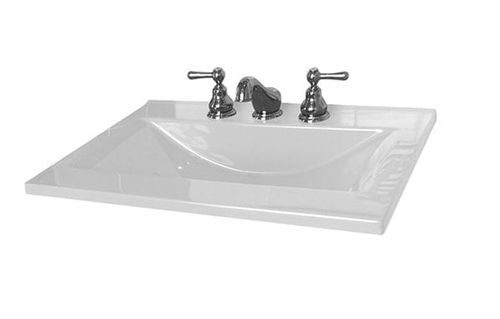 Mesada Cala 60 Blanco 1 Agujero Ms2031
