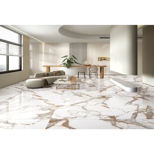 Porcellanato Pulido Calacatta Gold 60X120 1.44 Mts Foshan