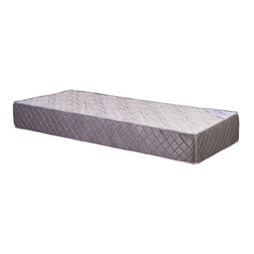Colchón Espuma Jackard 80X190X22Cm Gris con Detalle Camudi