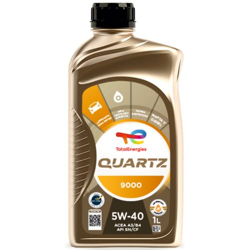 Lubricante Total Quartz 9000 5W40 X1Lts