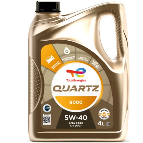 Lubricante Quartz 9000 5W40 4L Total