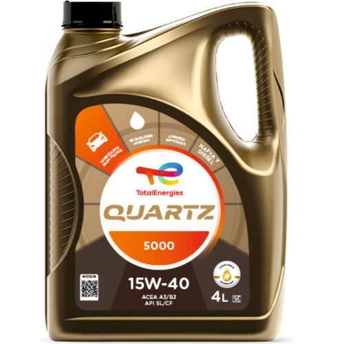 Lubricante Quartz Total 5000 15W40 4 L Total