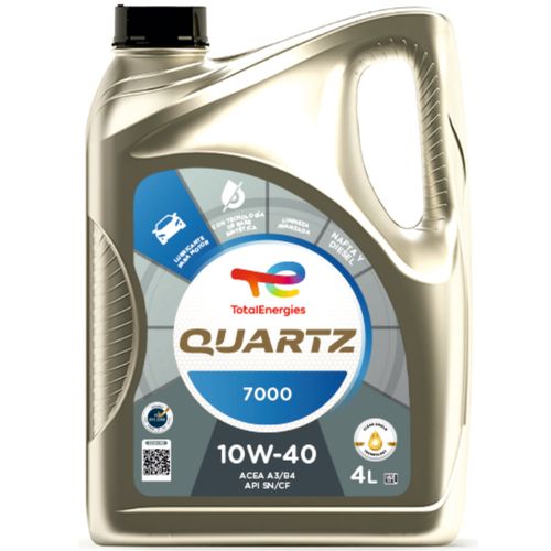 Lubricante Quartz Total 7000 10W40 4 Litros