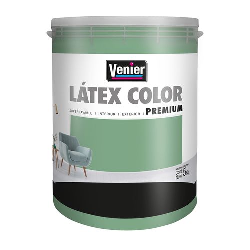 latex color premium verde olivo 5kg