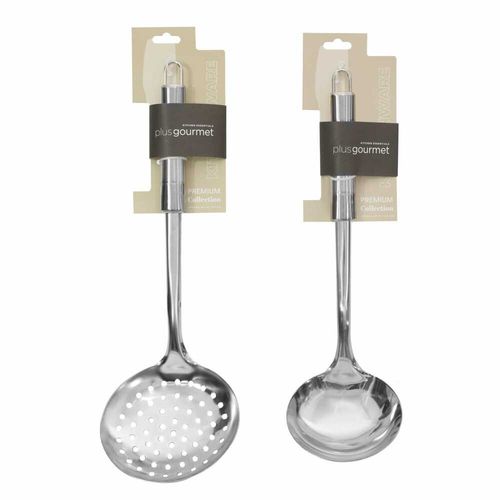 Cucharon Largo Acero Inoxidable Plus Gourmet