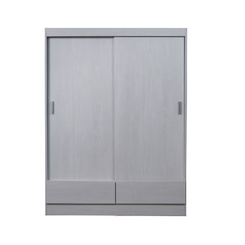 Placard 2 Puertas 112.8X54X181Cm Marrón Nevada Ricchezze