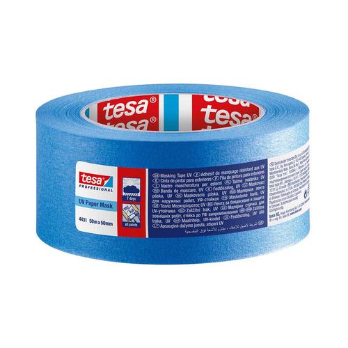 Cinta Enmasc Uv Azul 50Mmx50Mt Tesa