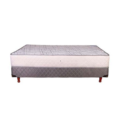 Colchon+Sommier Esp Jackard  Doble Pillow 140X190 Cm Camudi