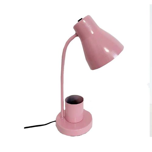 Lampara Escritorio Con Lapicero 1 Luz E27 Rosa Don Bell