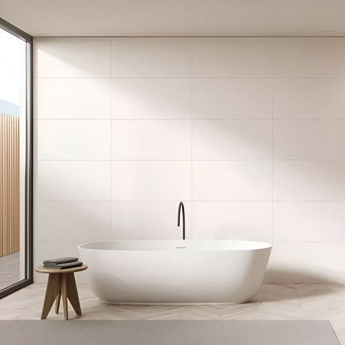 Porcellanato 40x80 Cm Salina Blanco 1.28 M2
