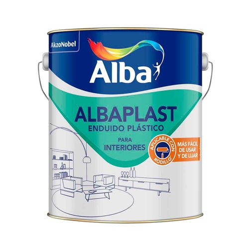 Enduido Interior plast 1Lts Alba