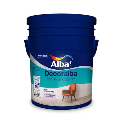 Látex Interior 1 L Decoralba