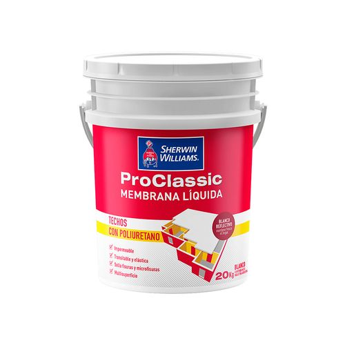 Membrana Líquida Proclassic Blanca 20Kg Sherwin Williams