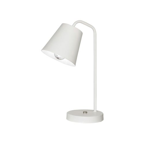 Lampara Escritorio Mech 1 Luz E27 Blanco Don Bell